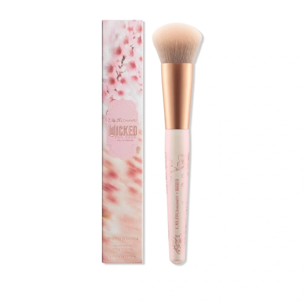 Wicked Cherry Blossom Blush Brush by R.e.m. Beuaty NIB